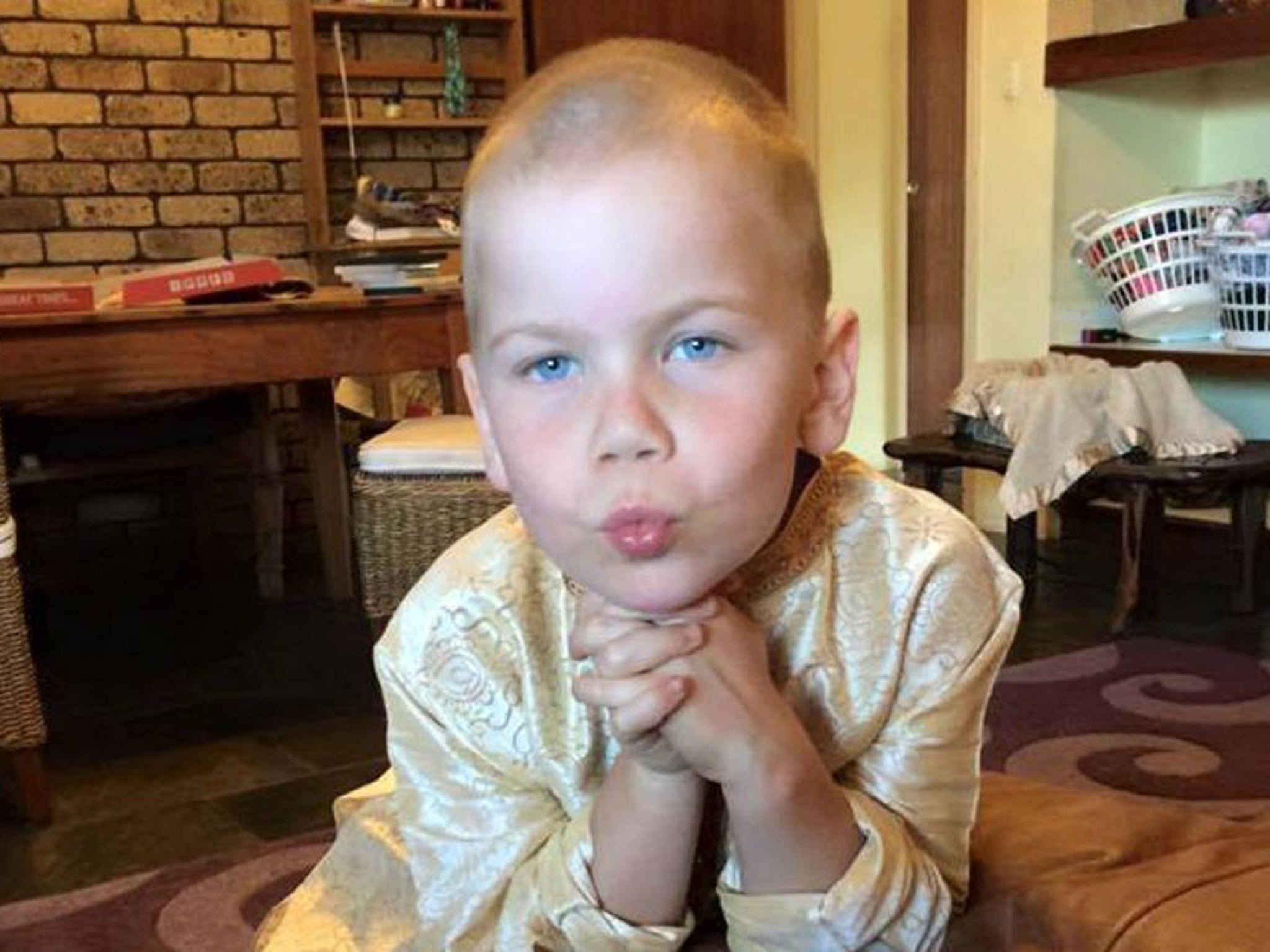 Oshin Kizsko was diagnosed with medulloblastoma last December and underwent surgery for it