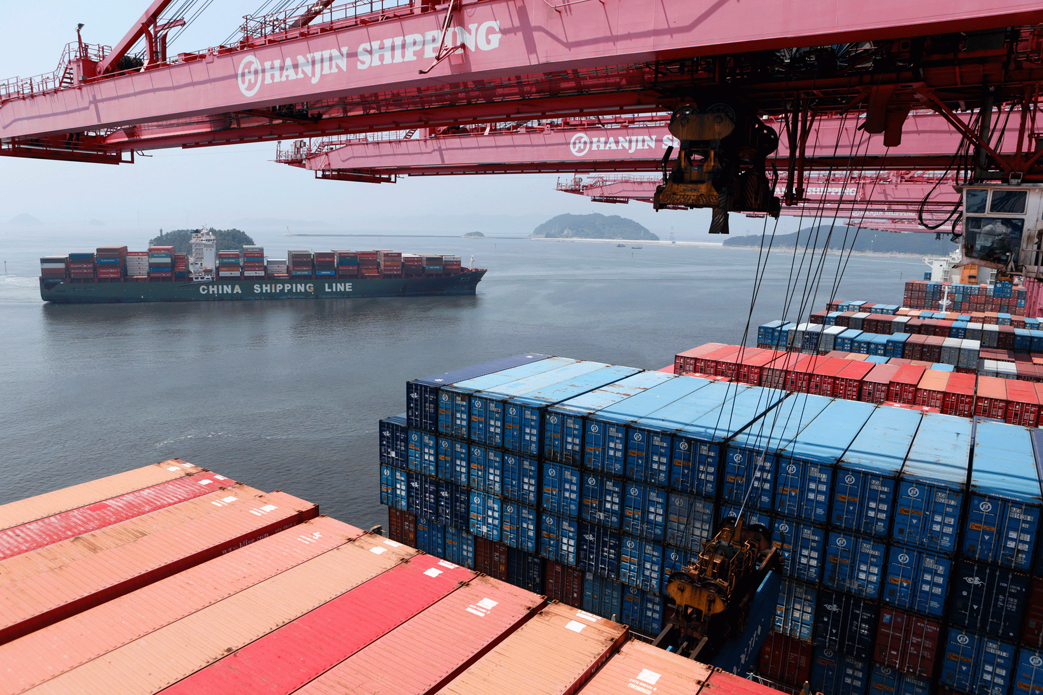 Half a million 40 foot shipping containers are affected – with no sign of a quick resolution