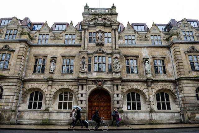 Earlier this year it was revealed Oxford had the lowest proportion of entrants from the poorest social classes of any UK university, at just 10 per cent