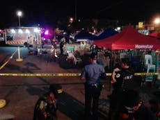 Philippines explosion: Blast in Davao City ‘kills at least 12 and injures 30 people’