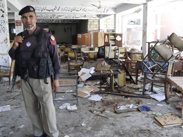 It came weeks after a suicide bombing in Mardan