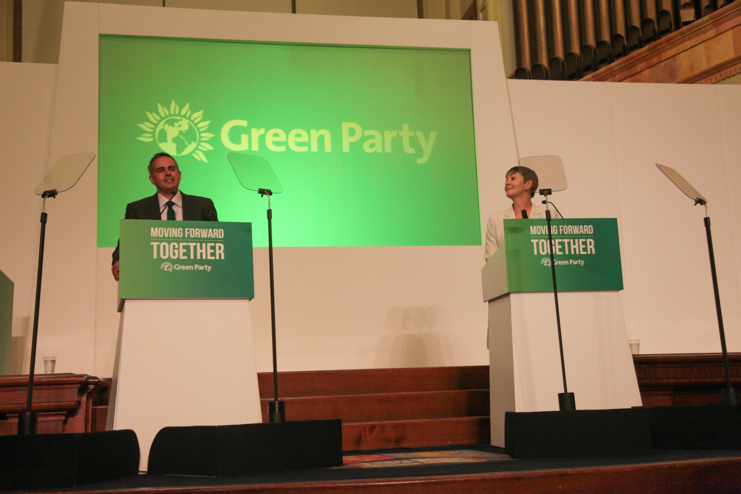 Jonathan Bartley and Caroline Lucas are the new leaders of the Green Party