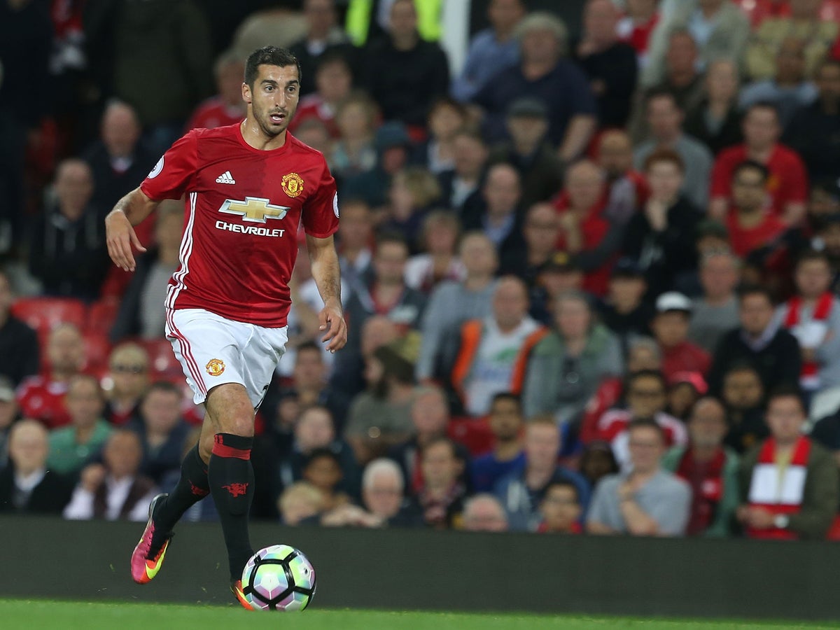 Race against time for Henrikh Mkhitaryan to be fit for Man City clash