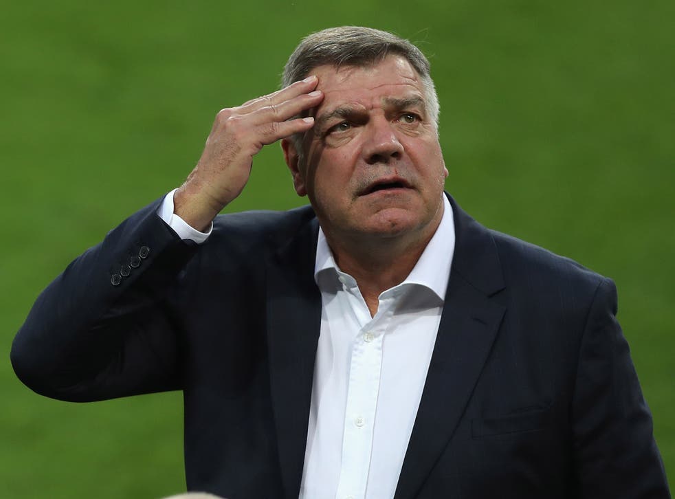 Sam Allardyce takes charge of his first match as England manager against Slovakia
