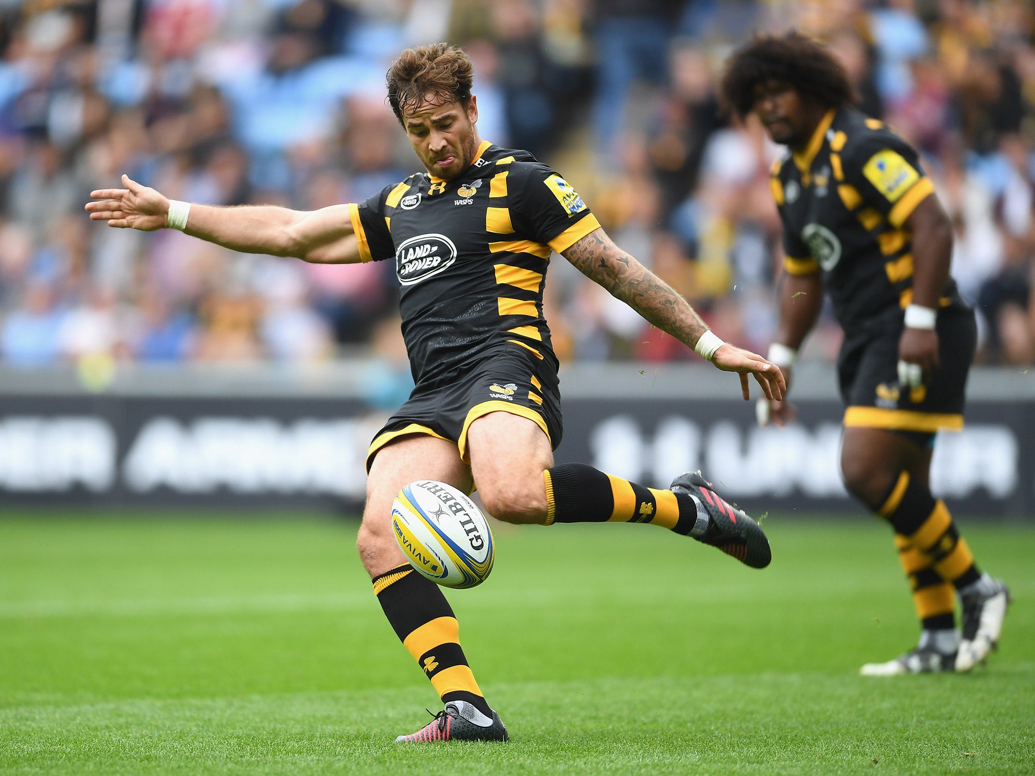 Danny Cipriani made a triumphant return to Wasps six years after leaving