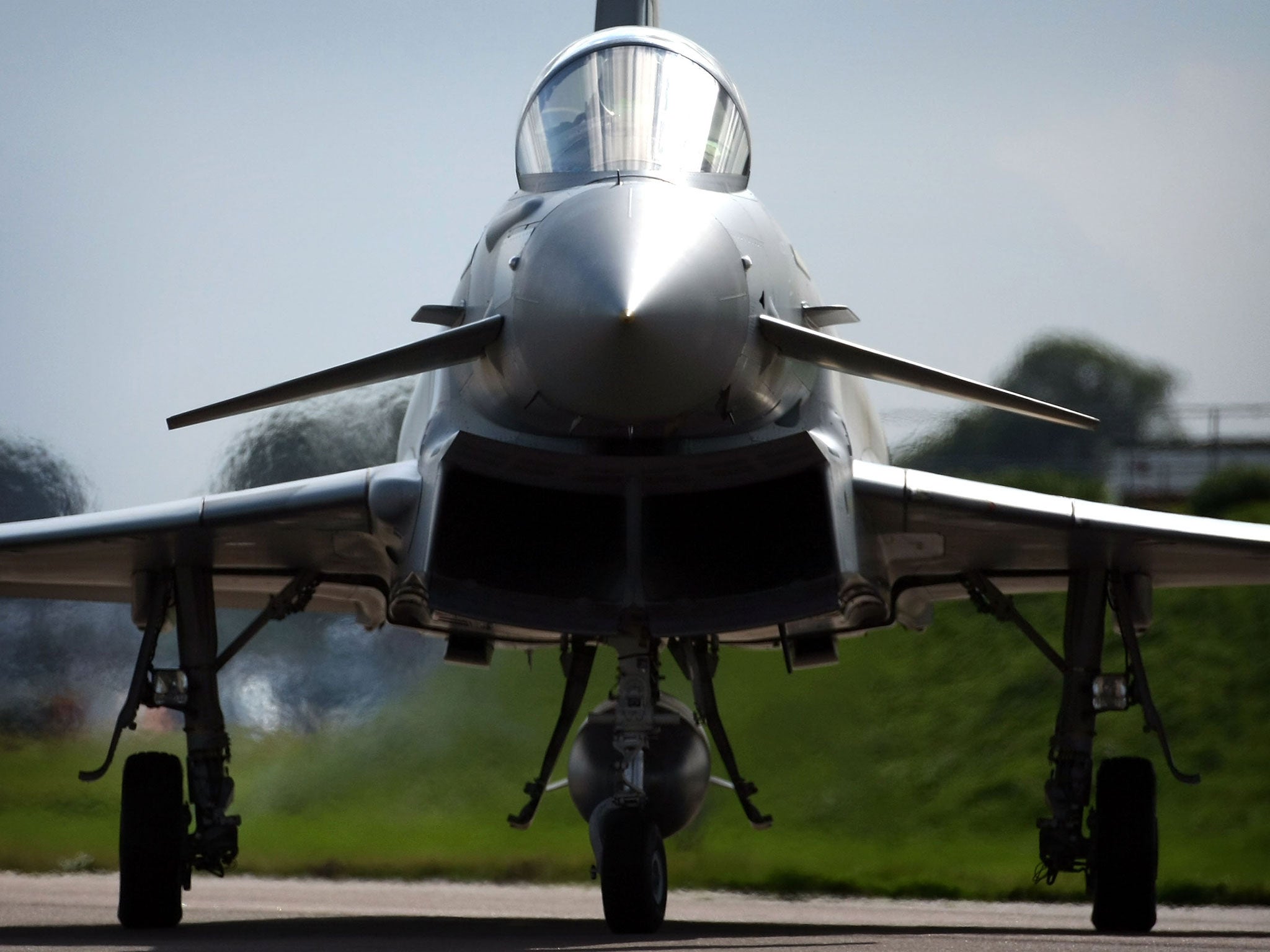 Eurofighter Typhoon jets are among the weapons being sold by Britain internationally
