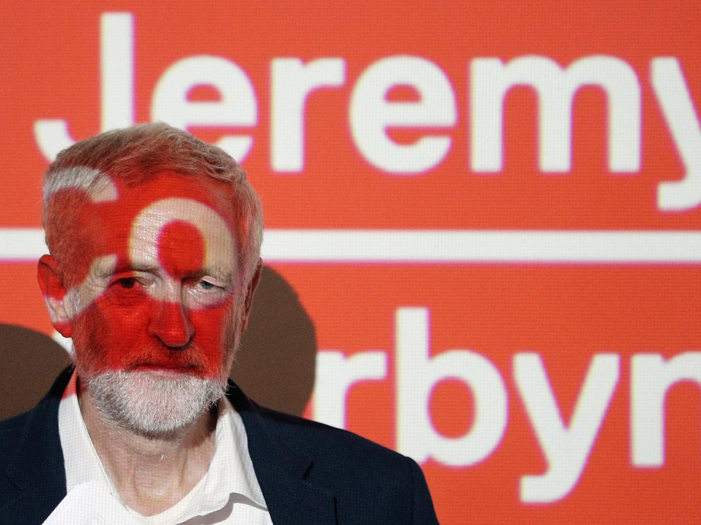 Labour leader Jeremy Corbyn