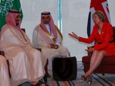G20: Theresa May raises Yemen human rights concerns with Saudi Arabia despite UK arms sales
