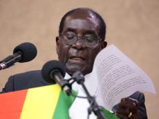 Robert Mugabe 'wasn't sleeping at conference, he was resting his eyes'