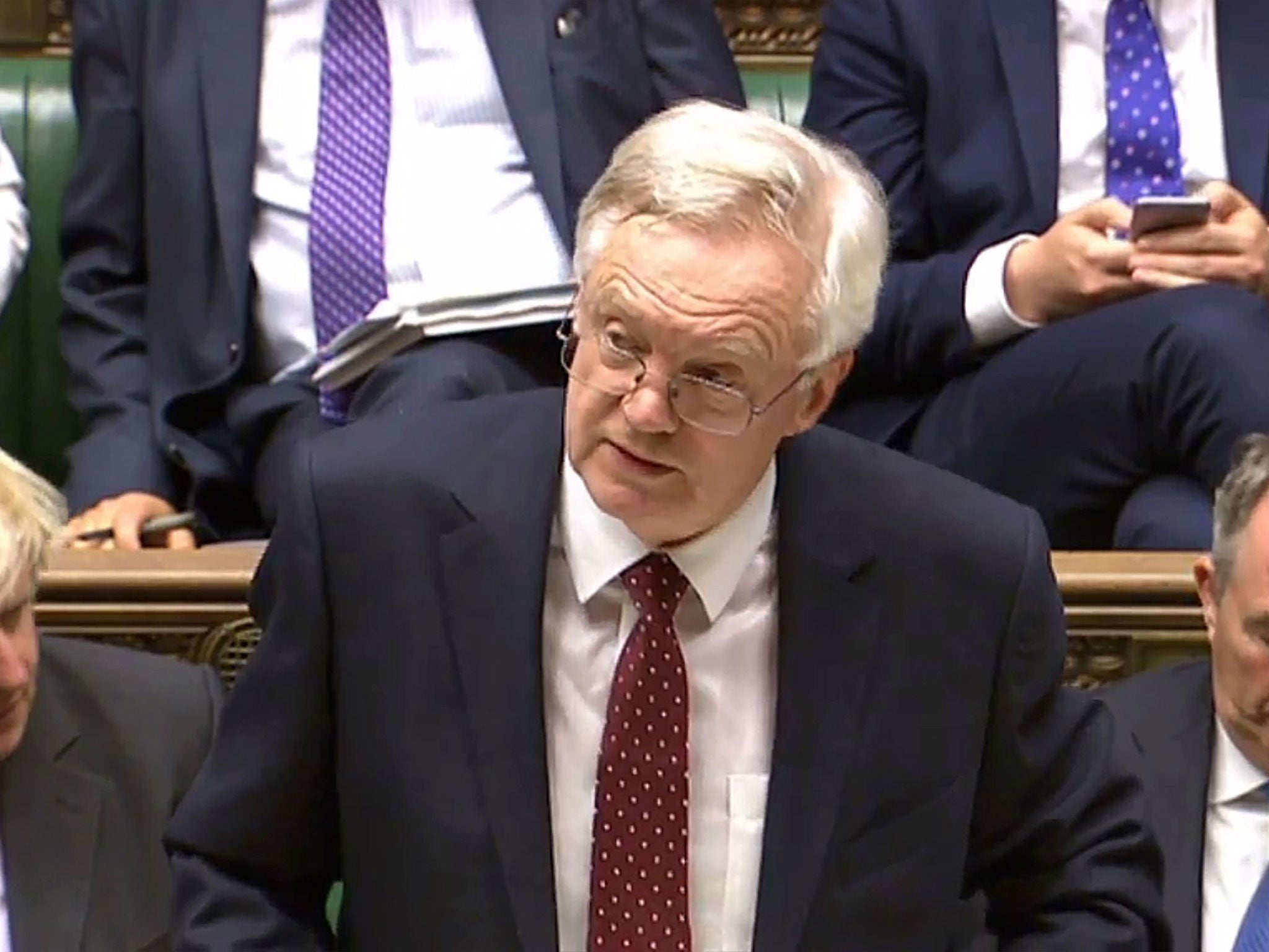 David Davis’s speech to Parliament yesterday was notable for being rather short on detail