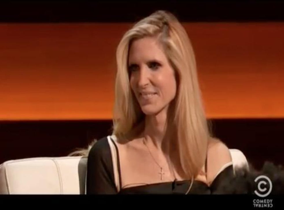 Ann Coulter destroyed at Rob Lowe roast ‘Ann describes herself as a