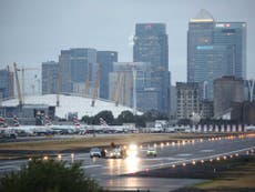 Protest at London City Airport could inspire copycat terrorist attacks