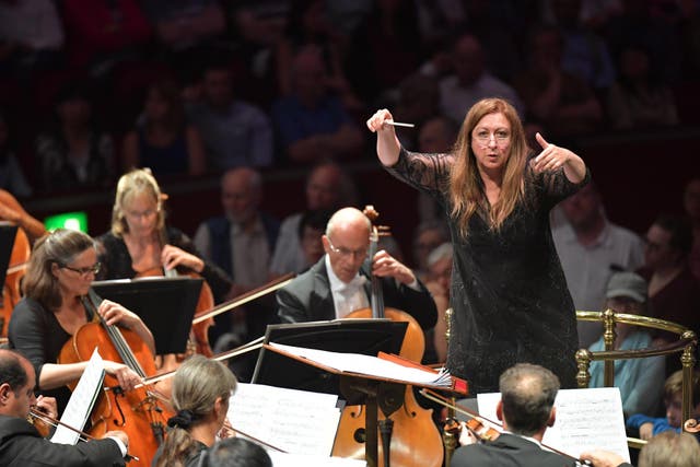 Simone Young conducts the BBC Symphony Orchestra at the BBC Proms