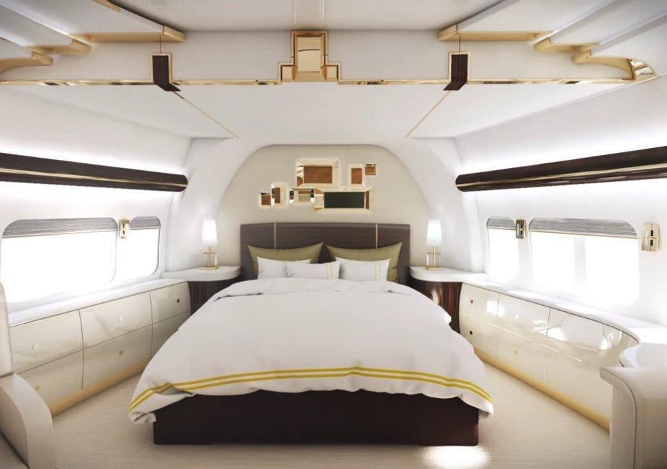 these luxurious private jets are probably nicer than your home | the