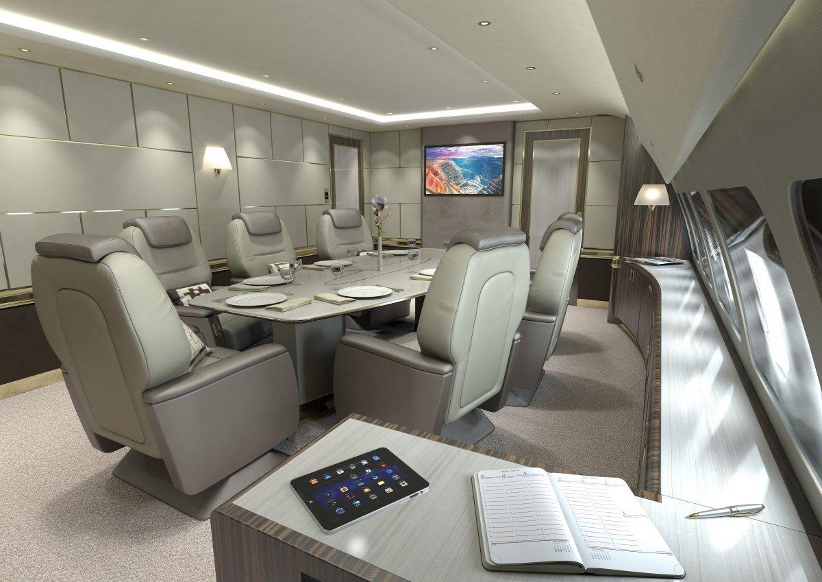 These Luxurious Private Jets Are Probably Nicer Than Your