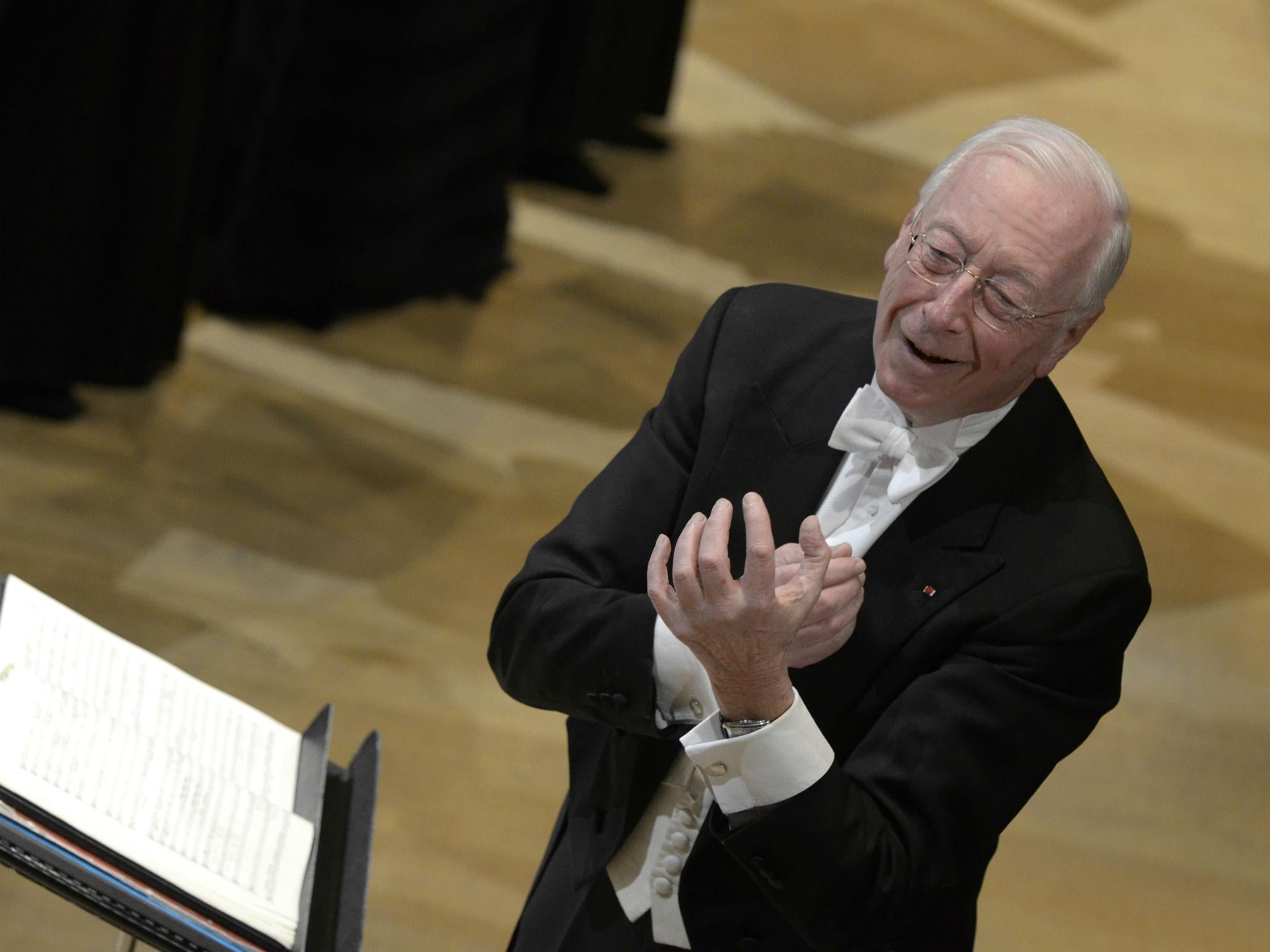 Conductor and founder of Les Arts Florissants, William Christie