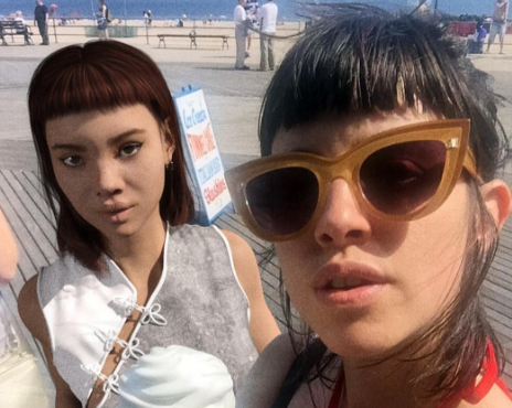 Lil Miquela: The Instagram model with tens of thousands of ... - 464 x 370 png 270kB