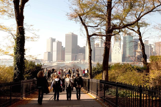 Walking in a city like New York will help you get the lie of the land - and save a few dollars