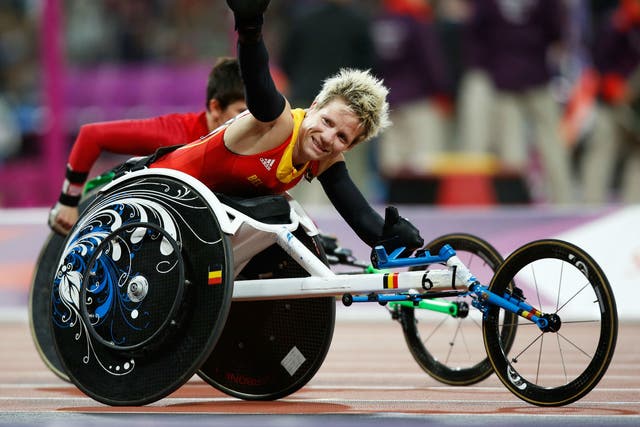 Belgian athlete Marieke Vervoort