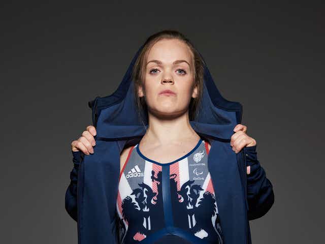Great Britain's Ellie Simmonds swims in the S6 classification
