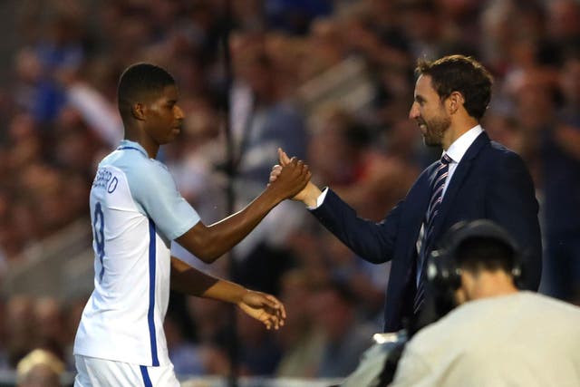 Under-21s manager Gareth Southgate hails Marcus Rashford’s match-winning performance in Colchester
