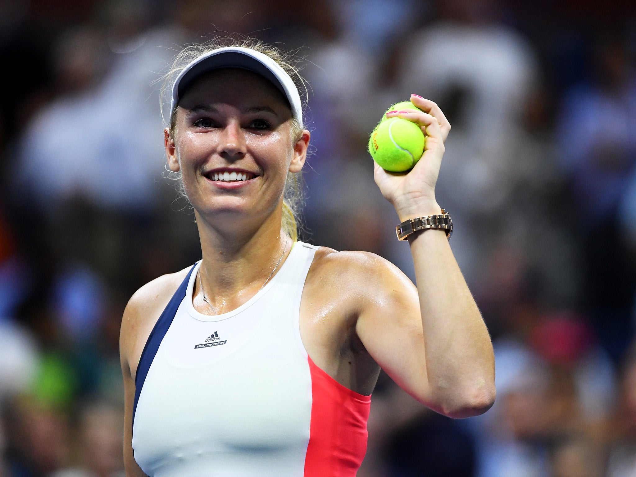 Wozniacki has dropped to 74th in the rankings but is enjoying her best display since 2014