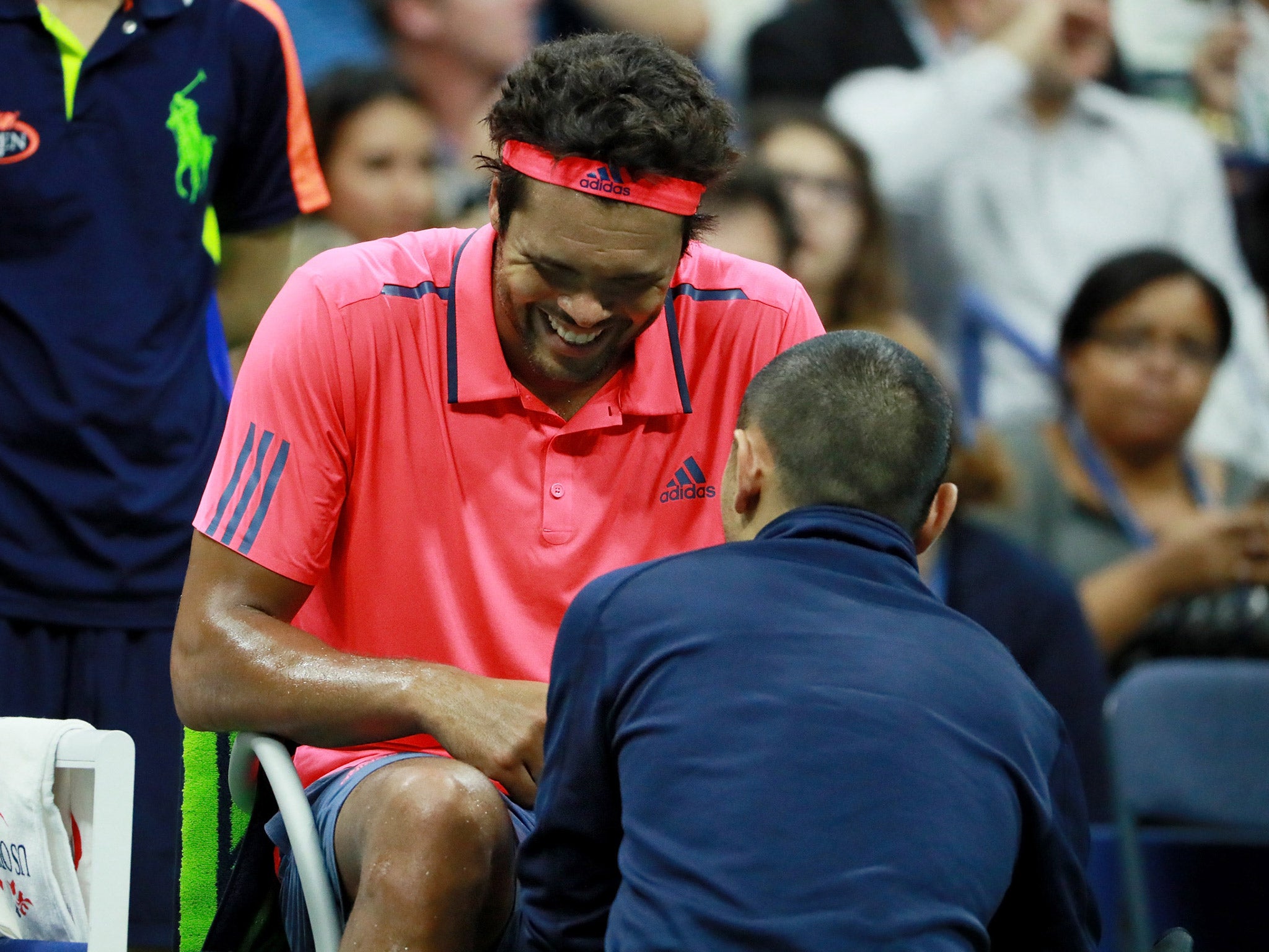 Tsonga retired hurt from his quarter-final against Novak Djokovic