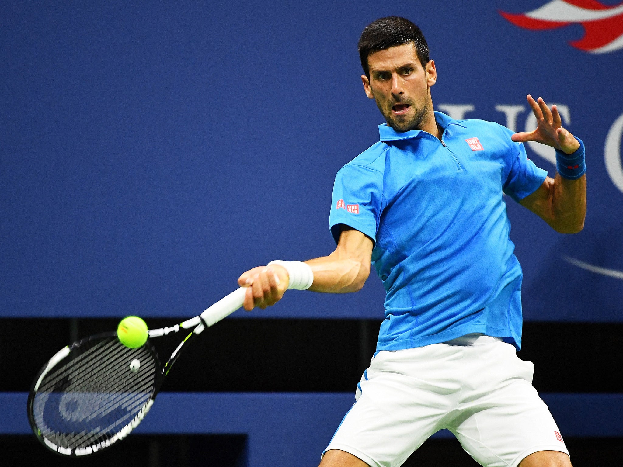 Djokovic took the first two sets and looked to be on his way to victory regardless of Tsonga's injury