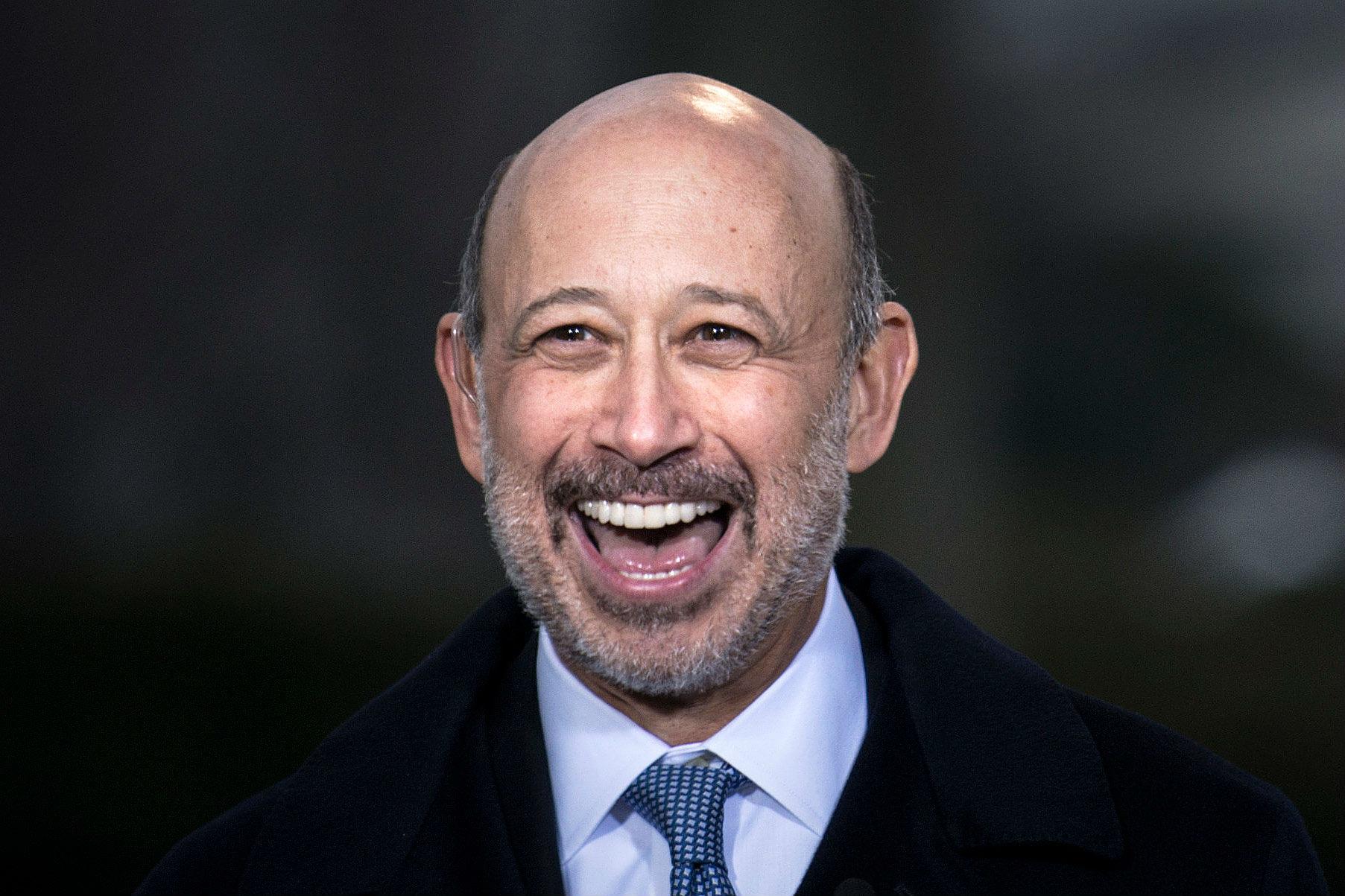 Lloyd Blankfein tweets photographic proof that he once had hair