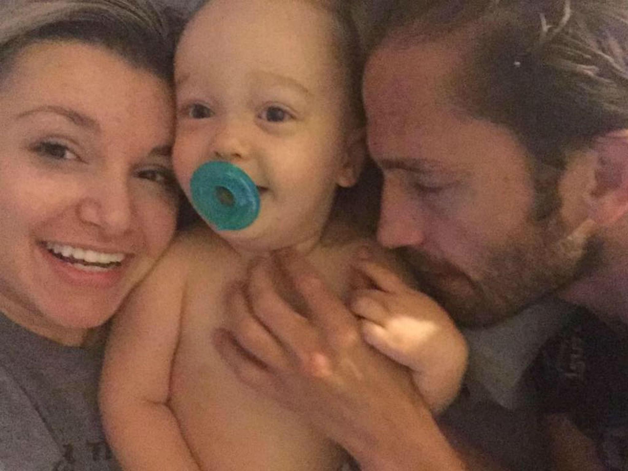 Marcus Kowal, Mishel Eder and their son Liam
