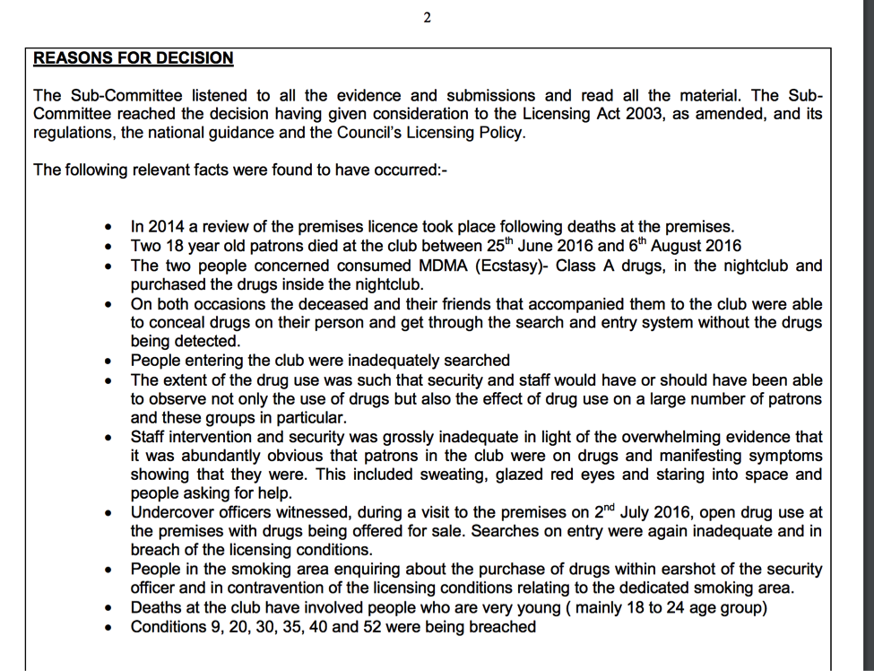 Islington Council’s statement
