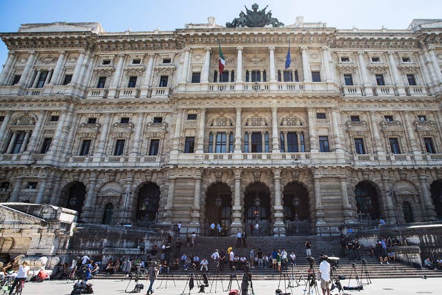 File image: Italy's 'Corte di Cassazione' or Supreme Court in Rome