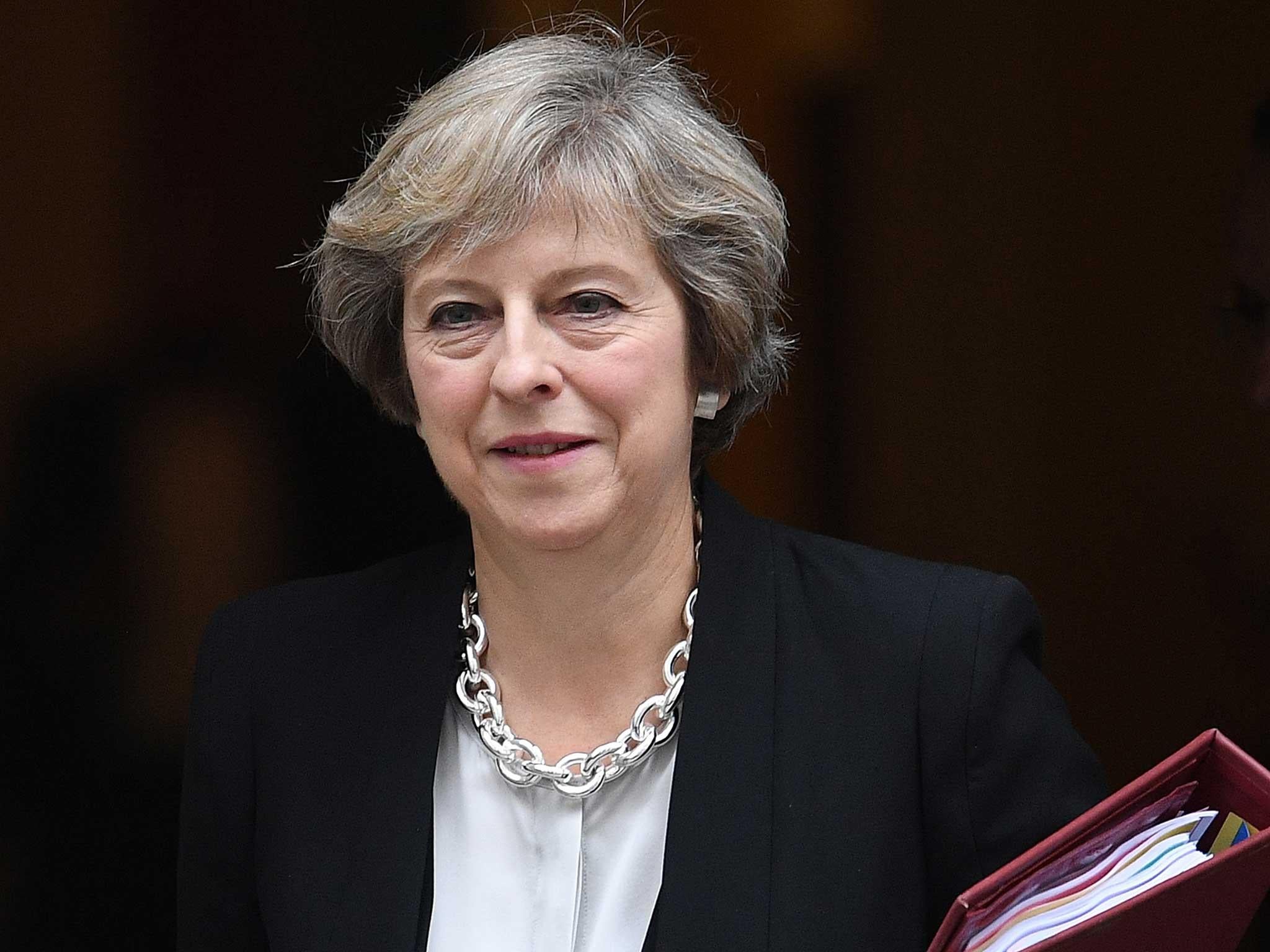 British Prime Minister Theresa May is heading to the UN in New York