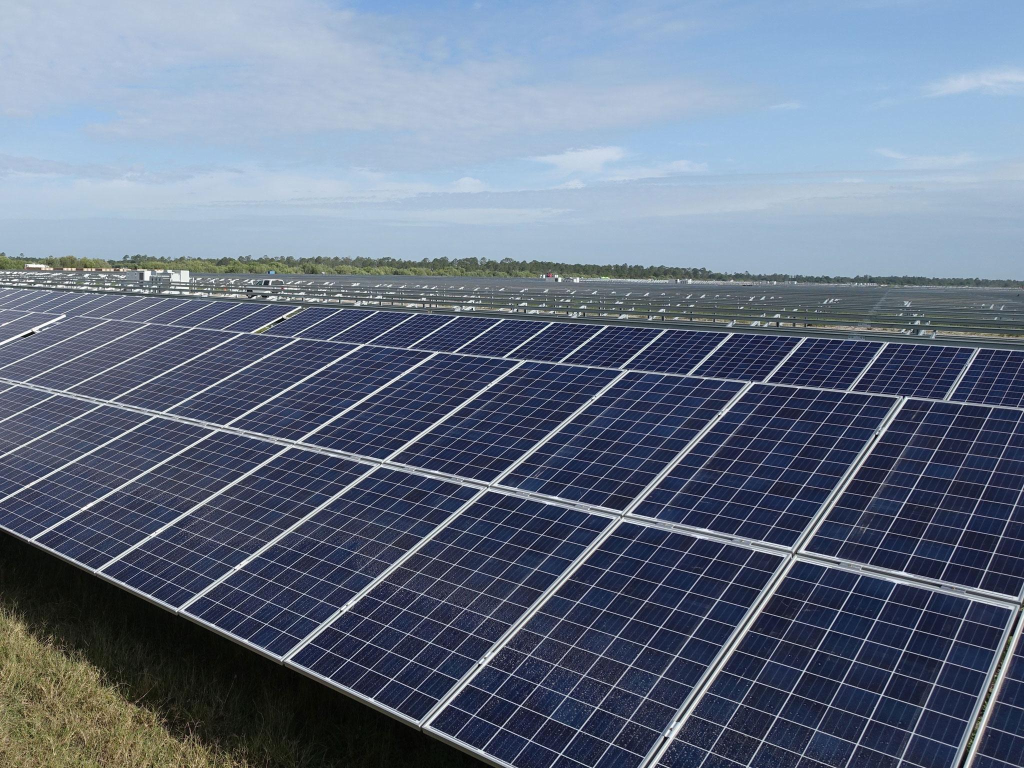 Solar panels Kerry Sherridan/Getty