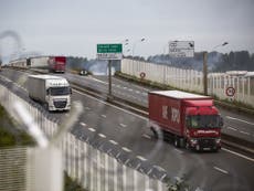 Work begins on £1.9m ‘Great Wall of Calais’ in bid to protect vehicles