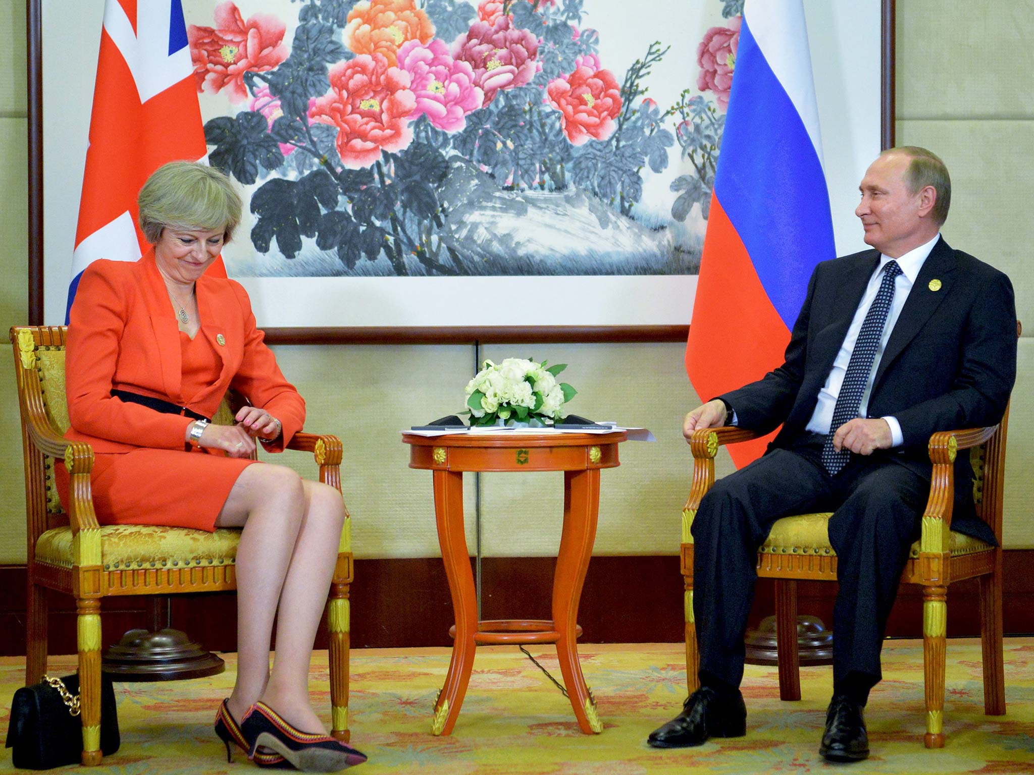 Theresa May and Vladimir Putin met at the G20 summit in China and could be part of a closer union post-Brexit