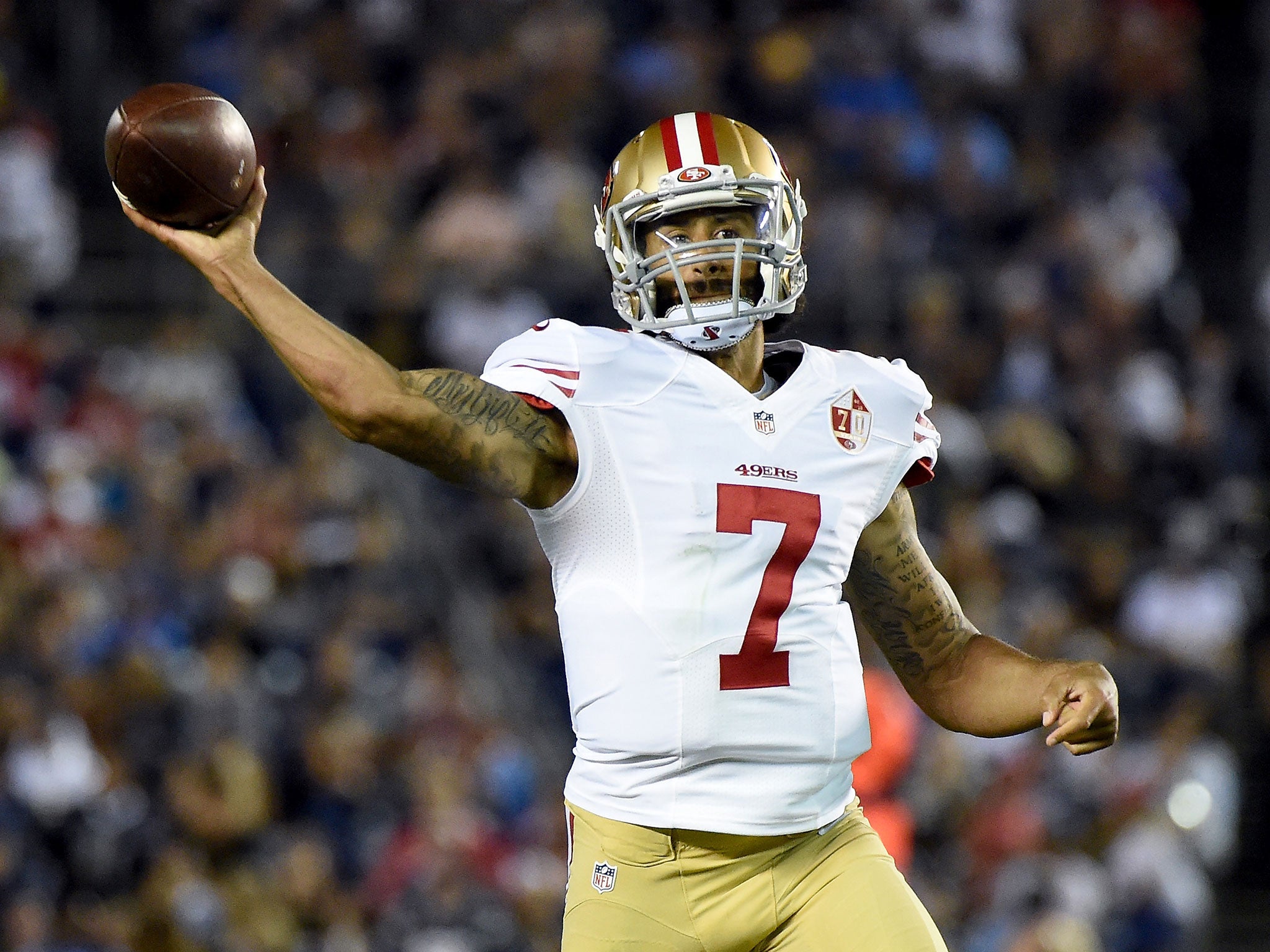 Colin Kaepernick has spoken out about police violence against the black people of America