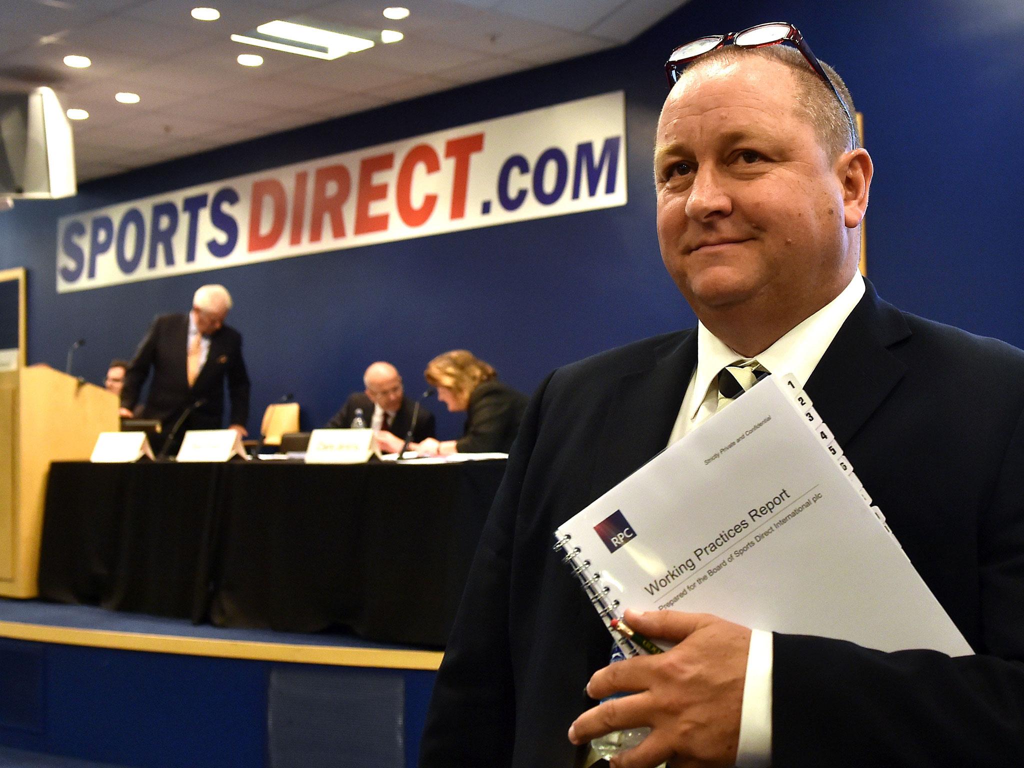 Mike Ashley: it appears the Sports Direct chief has realised that numerous scandals have cost him money