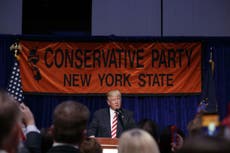 Read more

Trump claims he will win New York - despite trailing by 20 points