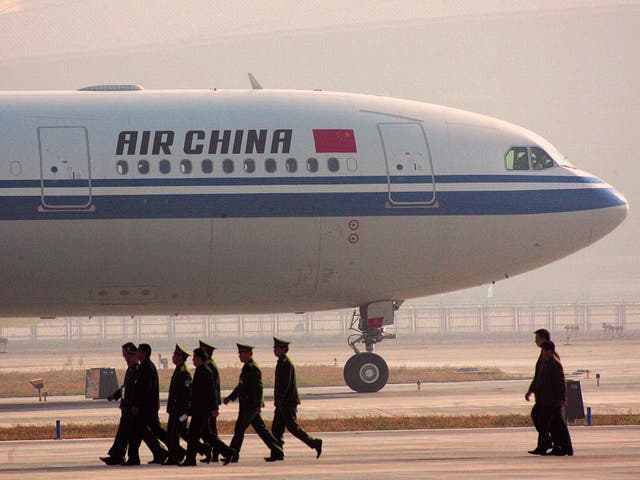 Air China advised travellers to avoid areas populated by 'Indians, Pakistanis and black people'