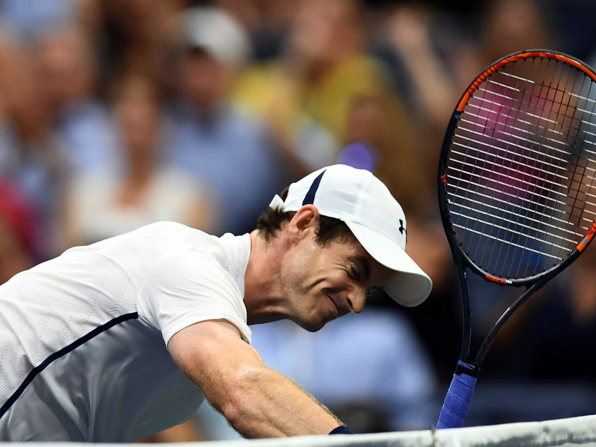 Murray's frustration boiled over on occasion