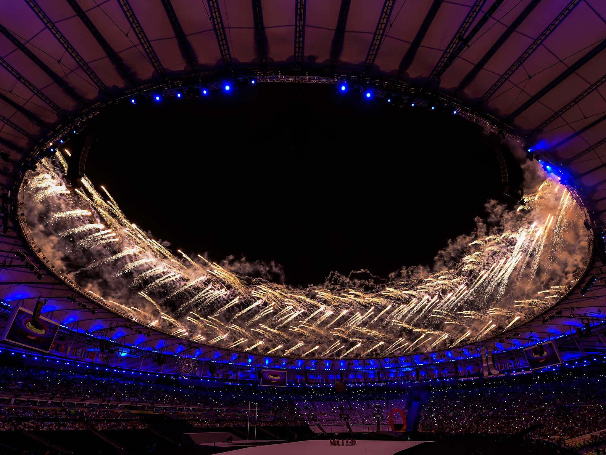 Rio welcomed the world again with another fitting show of unity