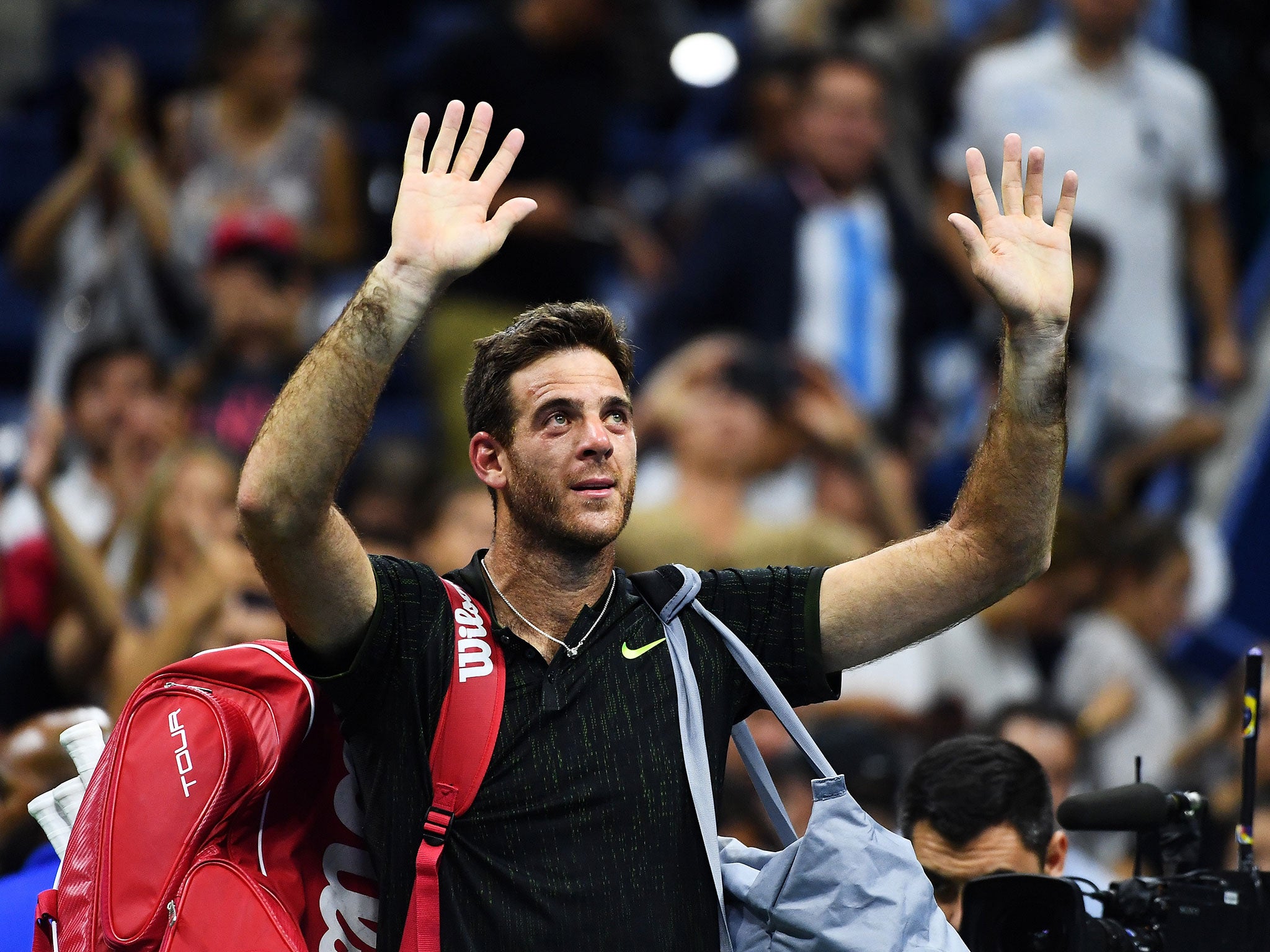 &#13;
Del Potro is on the road to recovery from his two-year absence &#13;