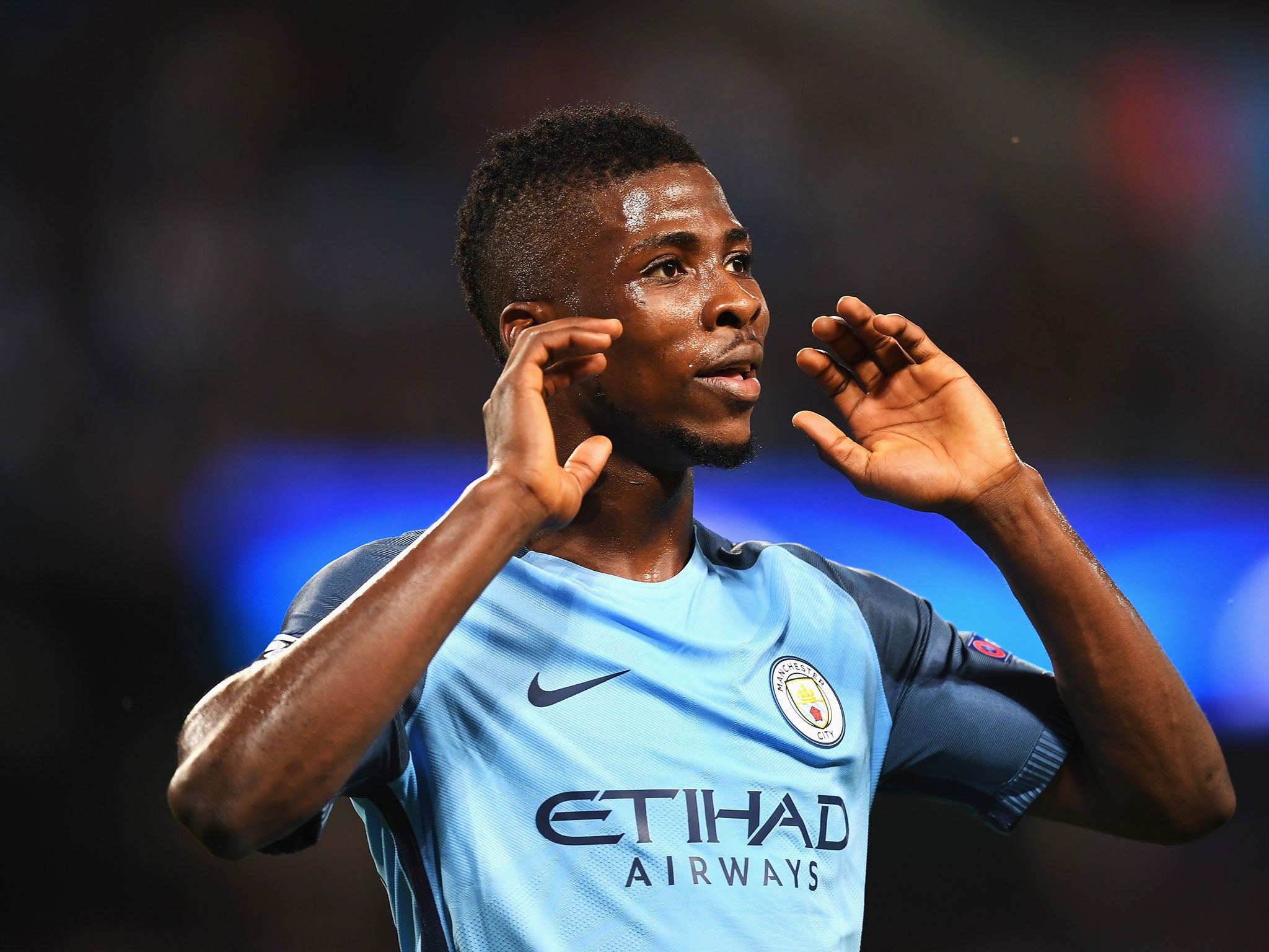 Kelechi Iheanacho joins from Manchester City
