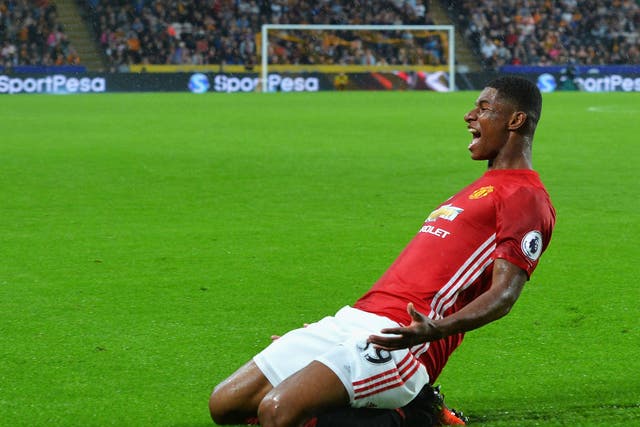 Rashford came on late against Hull to clinch a late winner for United two weekends ago