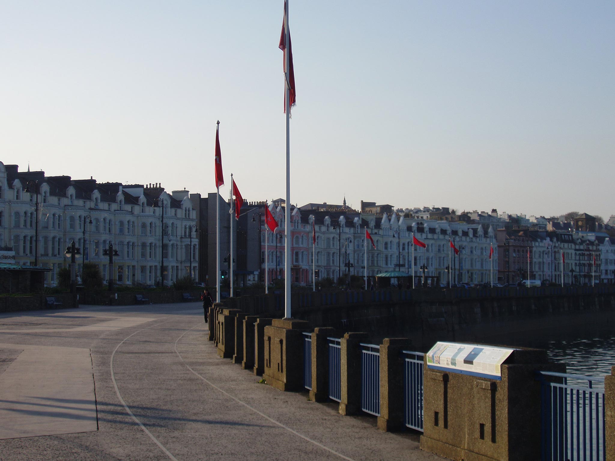 Douglas, the Manx capital. Women on the island with unwanted pregnancies have severely limited access to advice and healthcare