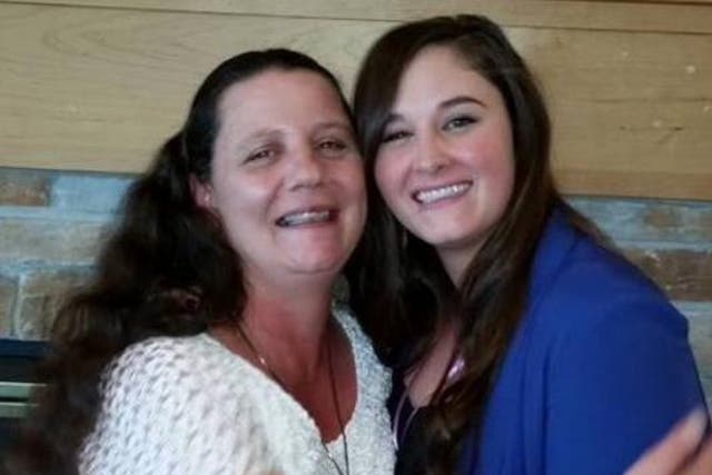 Rita Maze (left) was abducted in a layby in Montana