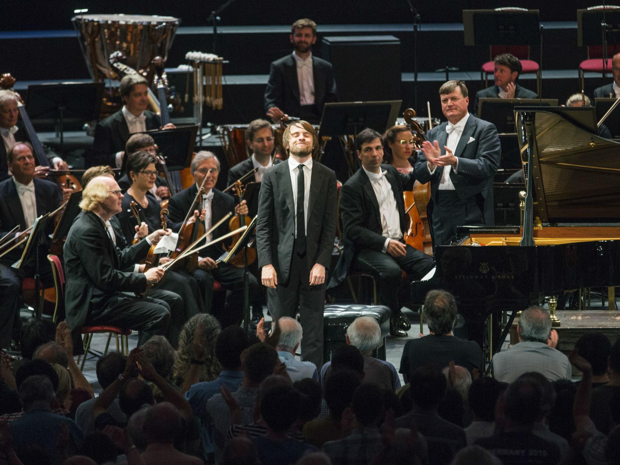 Pianist Daniil Trifonov performs with the Staatskapelle Dresden under the direction of Christian Thielemann