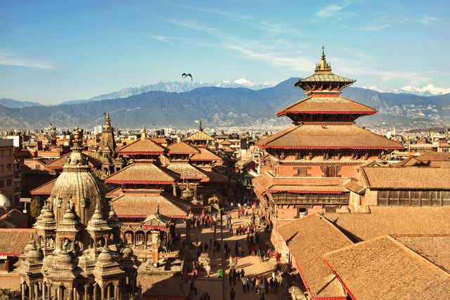 Heathrow does not offer a direct air route to Kathmandu, the capital of Nepal