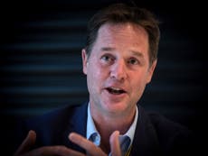 Nick Clegg urges people to join Labour to stop Brexit